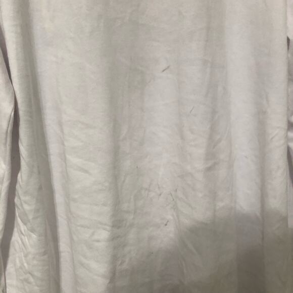 Nike‎ Dri-Fit Men's Tee Shirt Size Large White Graphic Print Long Sleeve NEW - Picture 10 of 15